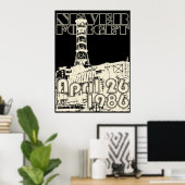 チェルノブイリ ポスター (ホームオフィス)