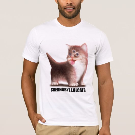 チェルノブイリLOLCATS Tシャツ (正面)