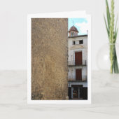 チェルバの町ポートレート、スペイン・バレンシア、スペイン語 カード (正面)