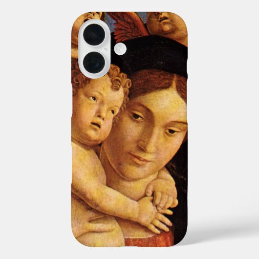 チェルビの聖母 by アンドレア・マンテーニャ Case-Mate iPhoneケース (裏面)