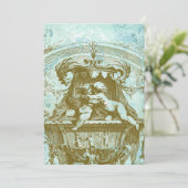 チェルブエンジェルヴィンテージスタイル招待状 招待状 (スタンド正面)