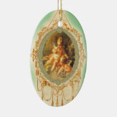 チェルブエンジェルヴィンテージフランスのデザイン セラミックオーナメント (右)