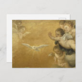 チェルブスと聖霊 – ヴィンテージファインアート ポストカード (正面/裏面)