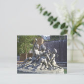 チェルブス噴水 ポストカード (スタンド正面)