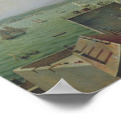 チェルブールハーバー， 1822 ポスター (角)