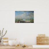 チェルブールハーバー， 1822 ポスター (キッチン)