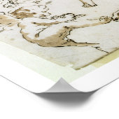 チェルブ、18世紀初頭（ペンとインクと洗剤） ポスター (角)