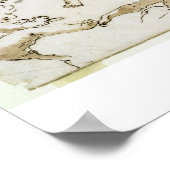 チェルブ、18世紀初頭（ペンとインクと洗剤） ポスター (角)