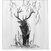 チェルボネラフォレスタ シャワーカーテン (正面)