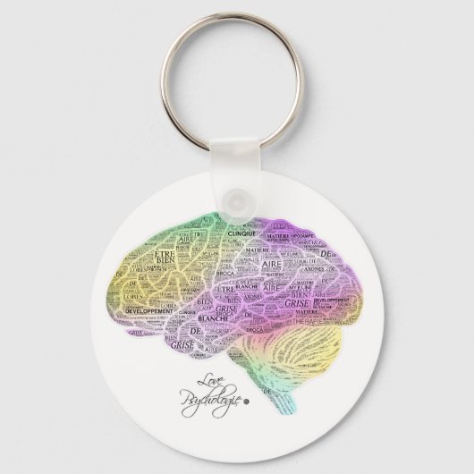 チェルヴォー精神医学 キーホルダー (正面)