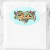 チェル保ブスの天国 楕円形シール (バッグ)