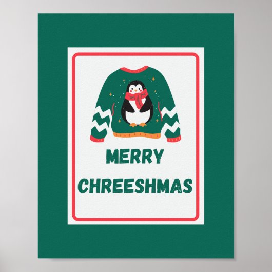 チェレメリーシマスペンギンセーター ポスター (正面)