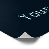 チェレンコフ放射 ポスター (角)