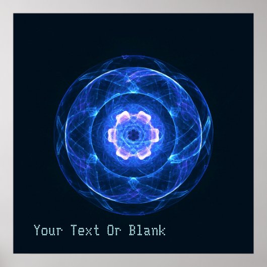 チェレンコフ放射 ポスター (正面)