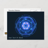 チェレンコフ放射 ポストカード (正面/裏面)