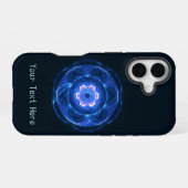 チェレンコフ放射 iPhone 16ケース (裏面横)