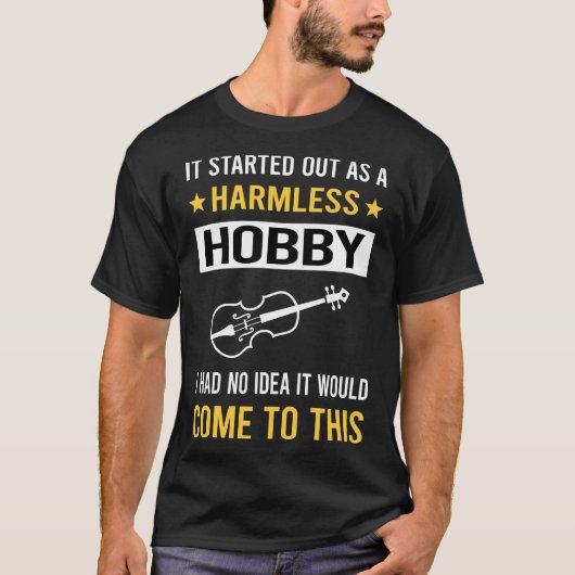 チェロが趣味のチェリスト Tシャツ (正面)