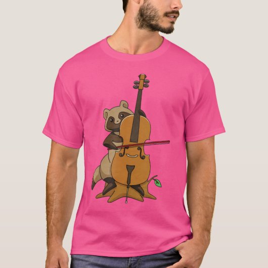チェロのシャツCellist Orchestra Cello Player Gi Tシャツ (正面)