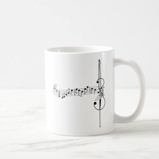 チェロのワルツ コーヒーマグカップ (右)