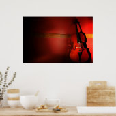 チェロの芸術 ポスター (キッチン)