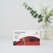 チェロの詳細 名刺 (スタンド正面)