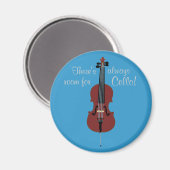 チェロの部屋は常にある! マグネット (正面/裏面)