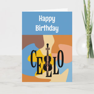 チェロインチェロ誕生日 カード