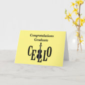 チェロインチェロ カード (黄色い花)