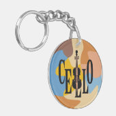 チェロインチェロ キーホルダー (正面左)