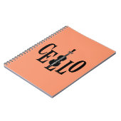 チェロインチェロ ノートブック (左側)