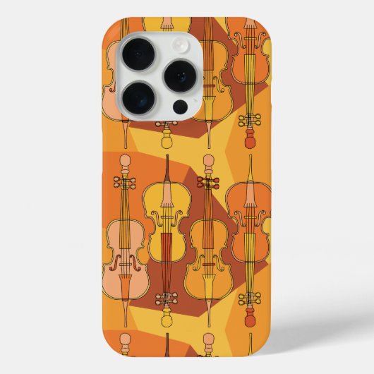 チェロカラフルパターン Case-Mate iPhoneケース (裏面)