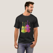 チェロカラフルTシャツ Tシャツ (正面フル)