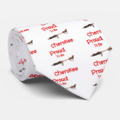 チェロキーがあること誇りを持った ネクタイ (ロール)