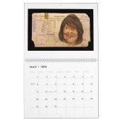 チェロキーのアートカレンダー カレンダー (3月 2026)