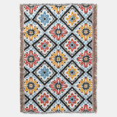 チェロキーのイースタンバンド スローブランケット (正面縦)