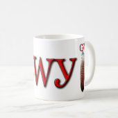 チェロキーのシラバリーでのチェロキー コーヒーマグカップ (正面右)