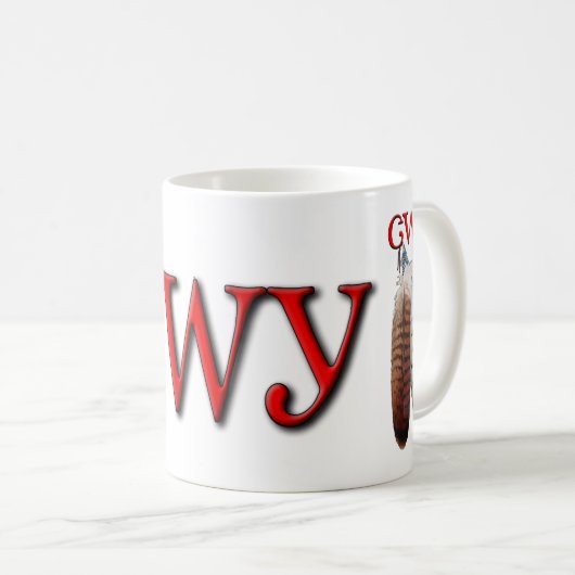 チェロキーのシラバリーでのチェロキー コーヒーマグカップ (正面右)