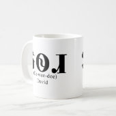 チェロキーのダビデ コーヒーマグカップ (正面左)