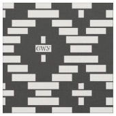 チェロキーのバスケットのパターン ファブリック (クローズアップ)