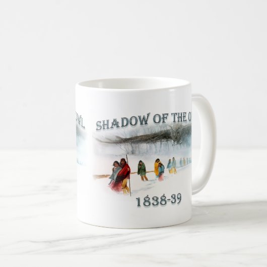 チェロキーの涙の跡 コーヒーマグカップ (正面右)