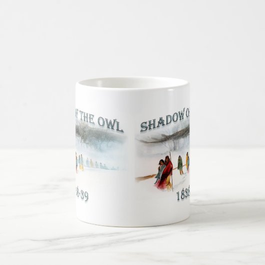 チェロキーの涙の跡 コーヒーマグカップ (中央)
