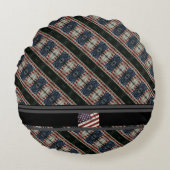 チェロキーアメリカン ラウンドクッション (正面)
