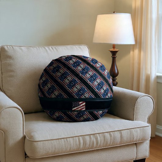 チェロキーアメリカン ラウンドクッション