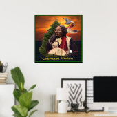 チェロキーインディアンポスター ポスター (ホームオフィス)