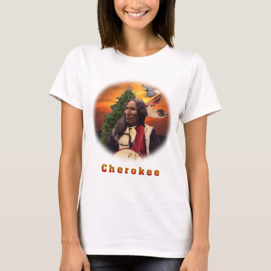 チェロキーインディアン Tシャツ (正面)