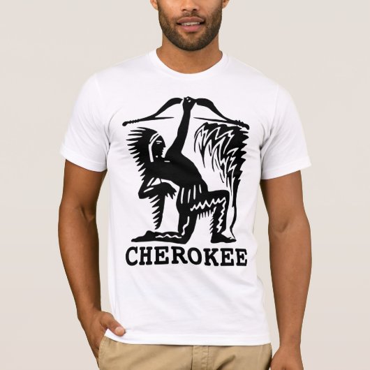 チェロキーインディアンTシャツティー Tシャツ (正面)