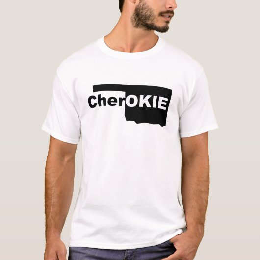 チェロキーオクラホマ Tシャツ (正面)
