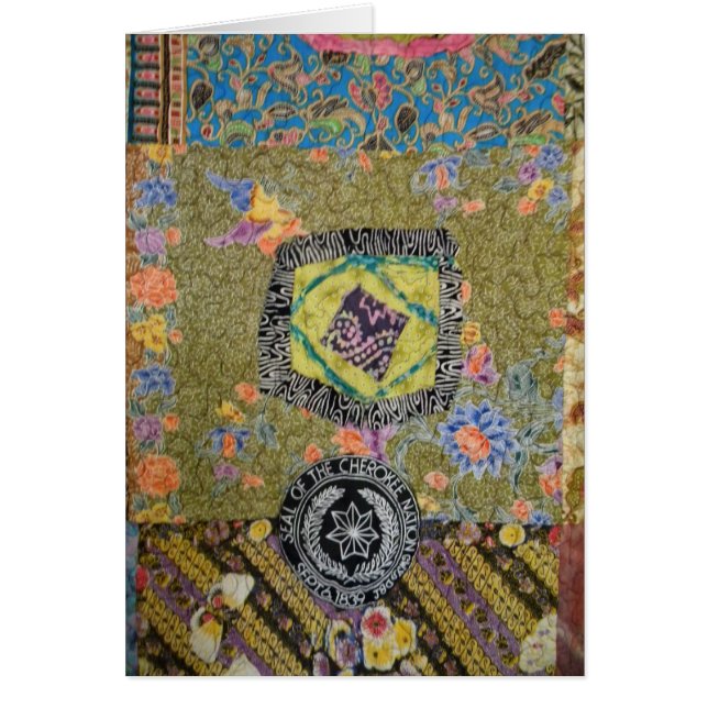 チェロキーキルトカード (正面)