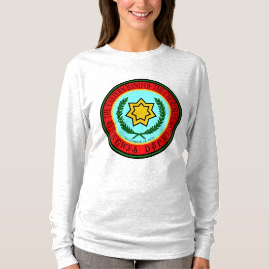 チェロキーシールの東バンド Tシャツ (正面)