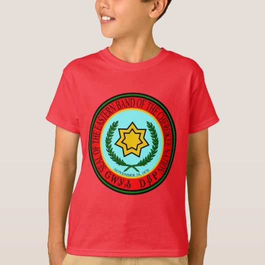チェロキーシールの東バンド Tシャツ (正面)
